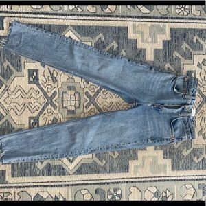 High waisted Zara light was jeans
